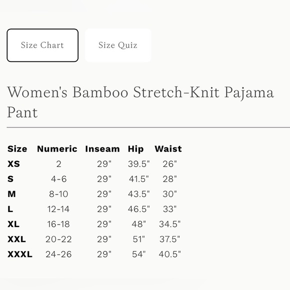 Cozy Earth Women's Rib Knit Bamboo Lounge Pull On Pajama Pant Small Ivory NEW